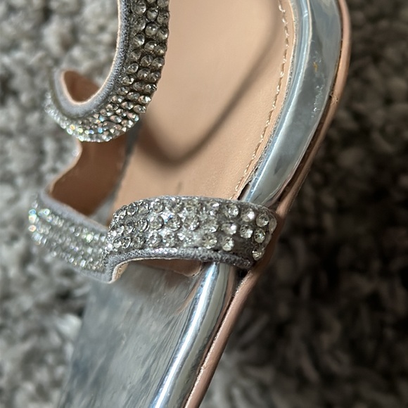 Steve Madden Rhinestone Women’s Sandal Heels Size 6.5 - Picture 5 of 9